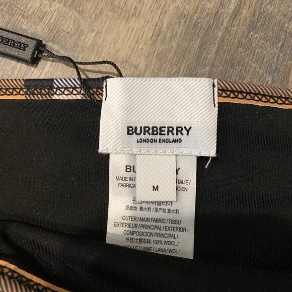 Burberry Check Detail Triangle Bikini M - Picture 3 of 4